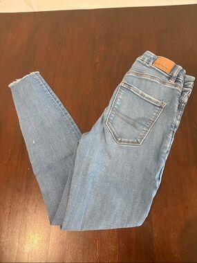 American Eagle Outfitters Light Blue Skinny Jeans